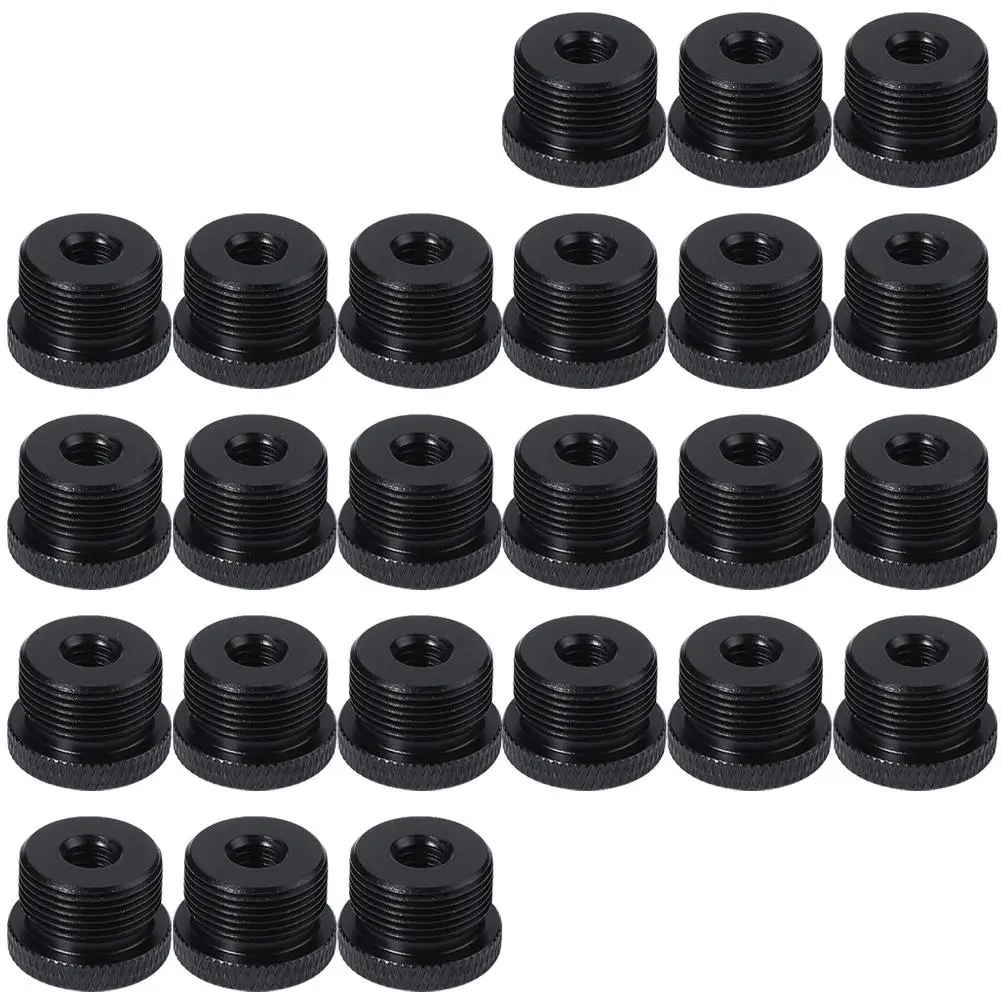 30pcs Mic Stand Adapter Durable Plastic 3/8 Female to 5/8 Male Thread Microphone Mount Bracket Screw DJ Accessories
30pcs Mic Stand Adapter Durable Plastic 3/8 Female to 5/8 Male Thread Microphone Mount Bracket Screw DJ Accessories