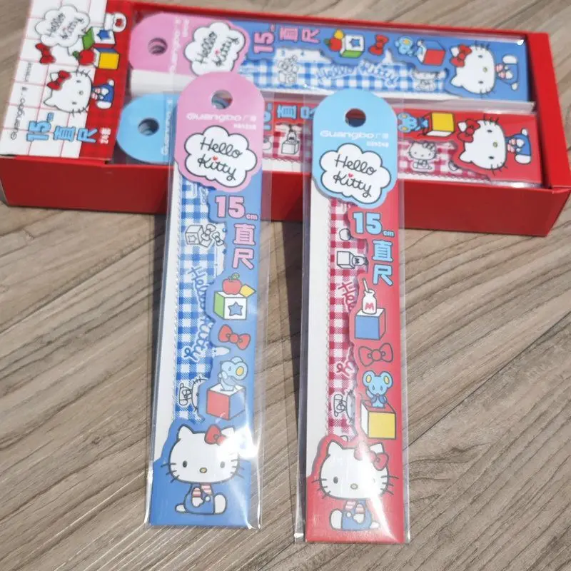 Anime Sanrio 15cm Hello Kitty Ruler Blue Eye Protecting Design for Student Drawing and Measuring Kawaii Cartoon Lovely 2026 New
Anime Sanrio 15cm Hello Kitty Ruler Blue Eye Protecting Design for Student Drawing and Measuring Kawaii Cartoon Lovely 2026 New