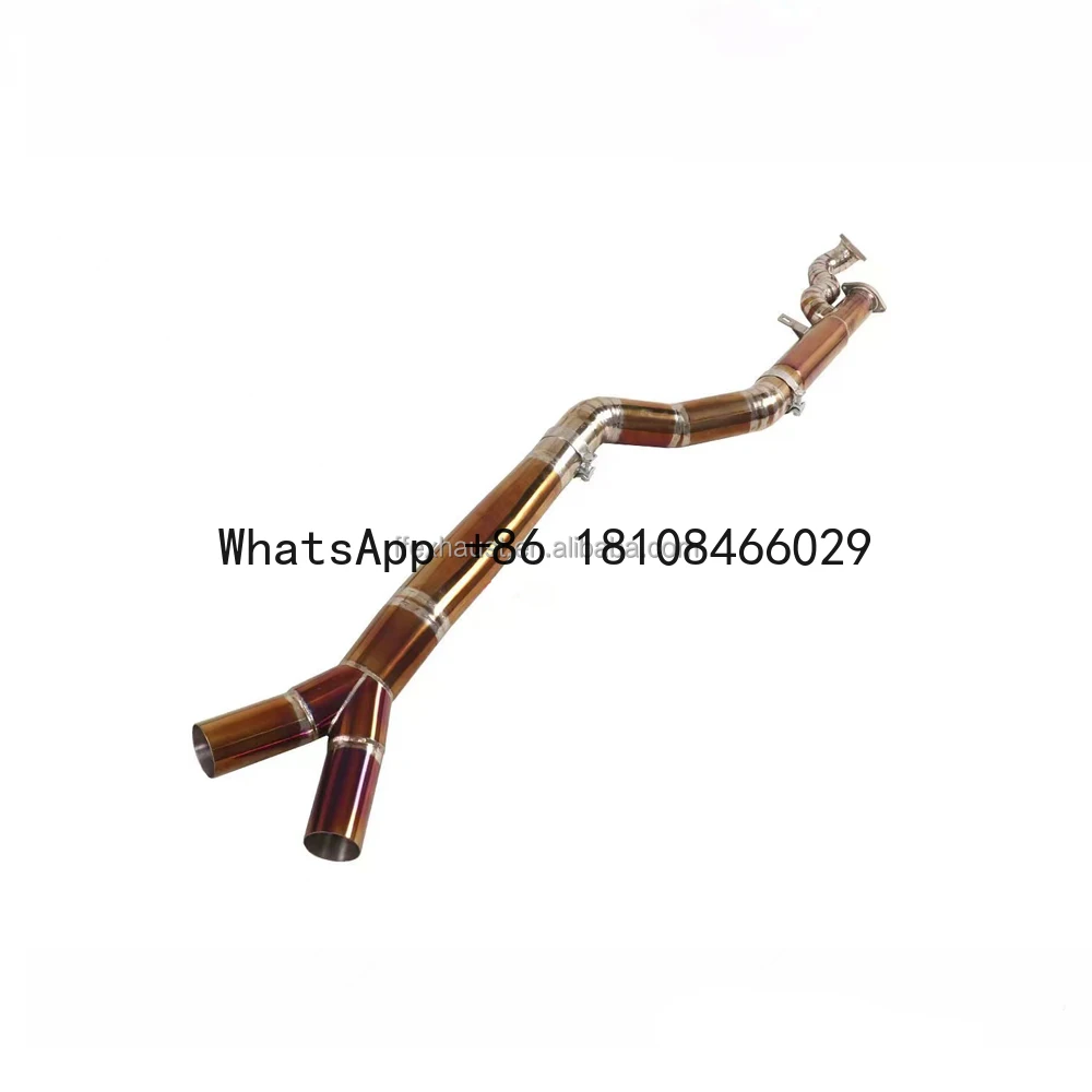 Титановая средняя труба равной длины для BMW M2 G87 S58 3,0T, нижняя труба, задняя выхлопная средняя труба
Титановая средняя труба равной длины для BMW M2 G87 S58 3,0T, нижняя труба, задняя выхлопная средняя труба