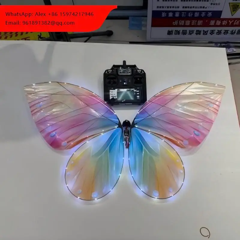 New Arrival Magic LED Light Bionic Butterfly RC Flapping Flying Toy Romantic For Wedding Ceremony
New Arrival Magic LED Light Bionic Butterfly RC Flapping Flying Toy Romantic For Wedding Ceremony