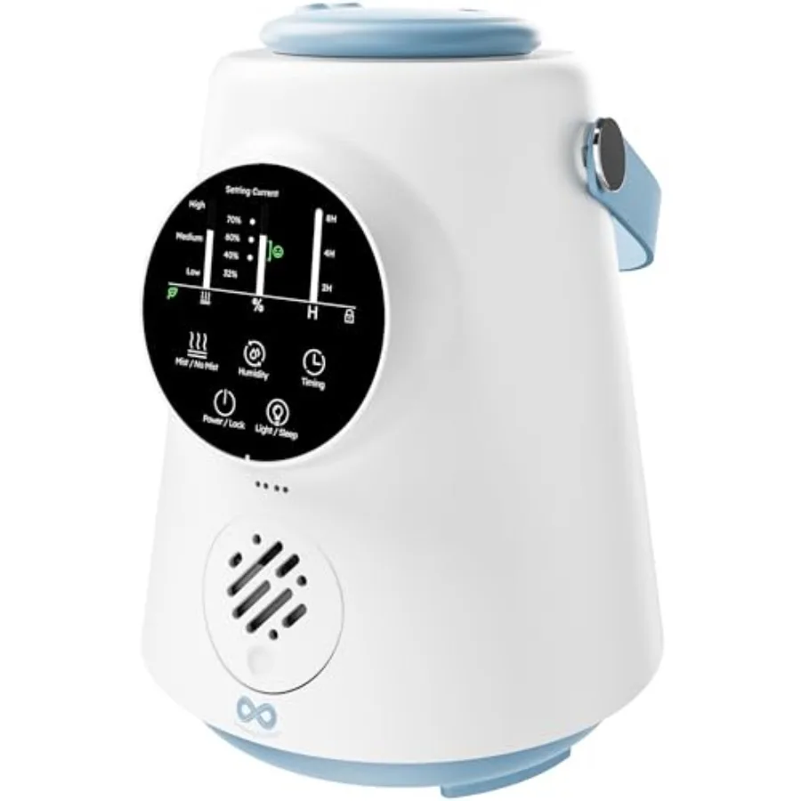 2.5L Top Fill Humidifier Upgraded Easy to Clean 20HR Runtime Cool Mist Air Moisturizer for Bedroom, Home, Nursery and Large Roo
2.5L Top Fill Humidifier Upgraded Easy to Clean 20HR Runtime Cool Mist Air Moisturizer for Bedroom, Home, Nursery and Large Roo
