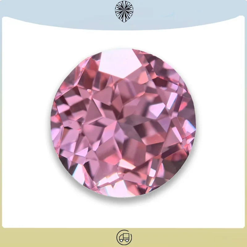 Lab Grown Sapphire Round Shaped Sunrise Pink Color Gemstone Beads for Charms Diy Jewelry Making Selectable AGL Certificate
Lab Grown Sapphire Round Shaped Sunrise Pink Color Gemstone Beads for Charms Diy Jewelry Making Selectable AGL Certificate