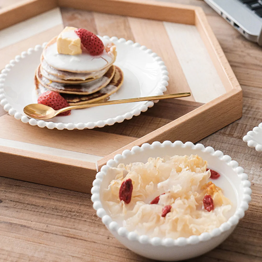 Pearl Design Ceramic Bowl 3D Full Smooth Serving Bowl for Salad Fruit Dessert Appetizer Kitchen Tableware
Pearl Design Ceramic Bowl 3D Full Smooth Serving Bowl for Salad Fruit Dessert Appetizer Kitchen Tableware