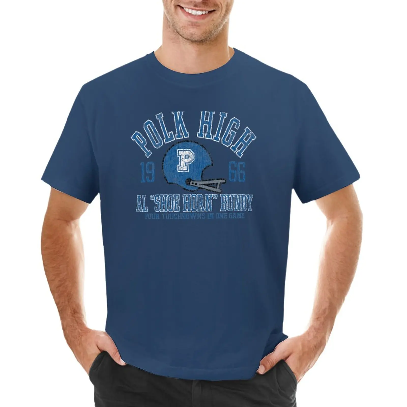 1966 Polk High Football MVP T-Shirt tops customs design your own Men's clothing
1966 Polk High Football MVP T-Shirt tops customs design your own Men's clothing