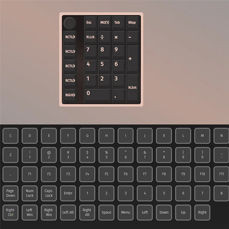 Superb GMK26 Bluetooth Mechanical Keyboard 5.0/2.4Ghz/Wired Hot Swappable Numpad Programmable For Win/Mac Support QMK/VIA
Superb GMK26 Bluetooth Mechanical Keyboard 5.0/2.4Ghz/Wired Hot Swappable Numpad Programmable For Win/Mac Support QMK/VIA