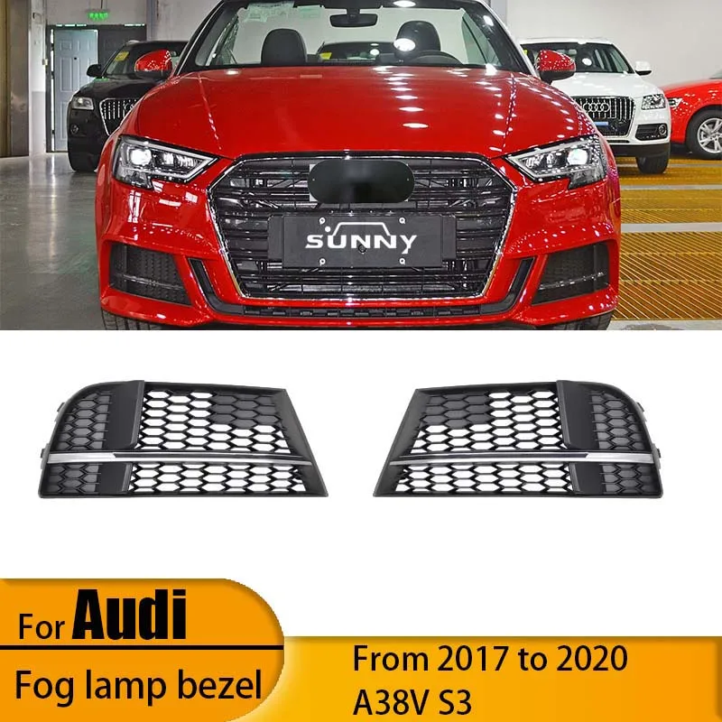 For Audi S3 Fog Light Frame 2017-2020 A38V Modified S3 Fog Light Cover Honeycomb Model Grille Lower Bar Mesh
For Audi S3 Fog Light Frame 2017-2020 A38V Modified S3 Fog Light Cover Honeycomb Model Grille Lower Bar Mesh