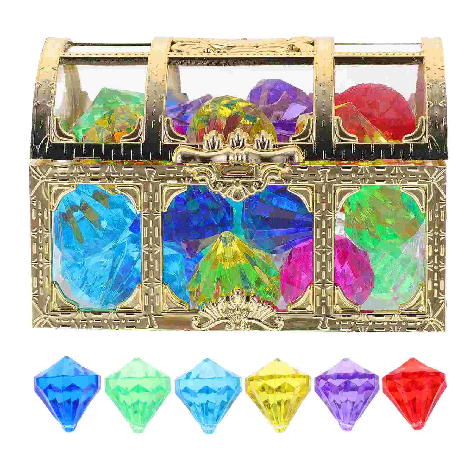Crystal Box Treasure Chest Pool Fake Jewels Acrylic Colorful Diamond Gems Small Kids Party Favors Colored Child
Crystal Box Treasure Chest Pool Fake Jewels Acrylic Colorful Diamond Gems Small Kids Party Favors Colored Child