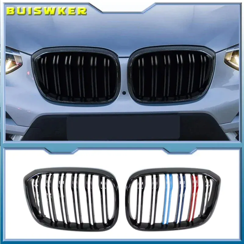 Для BMW X3 X3M G01 X4 G02 2018-2020 Решетка переднего бампера Глянцевая черная одинарная планка Спортивный стиль Замена автомобиля
Для BMW X3 X3M G01 X4 G02 2018-2020 Решетка переднего бампера Глянцевая черная одинарная планка Спортивный стиль Замена автомобиля