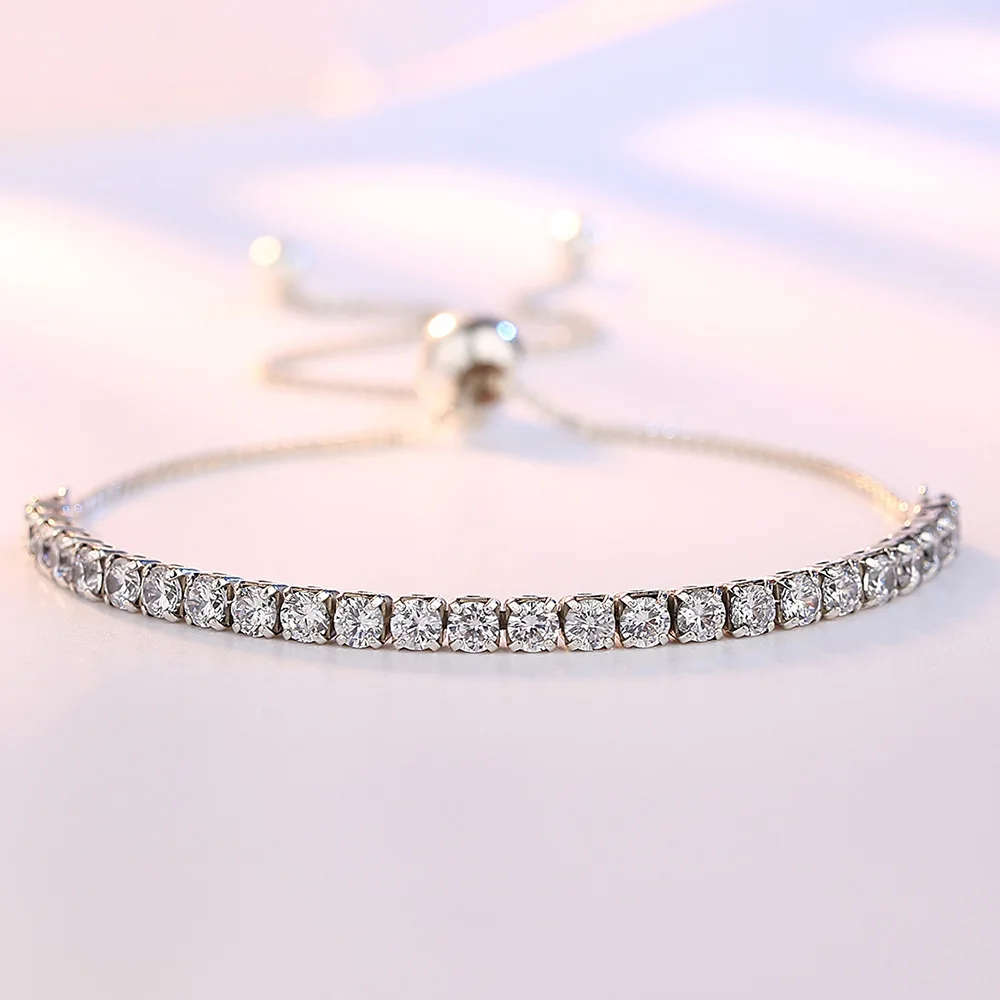 925 sterling silver fashionable charm party holiday luxury jewelry ladies elegant zircon tennis crystal round bead bracelet
925 sterling silver fashionable charm party holiday luxury jewelry ladies elegant zircon tennis crystal round bead bracelet