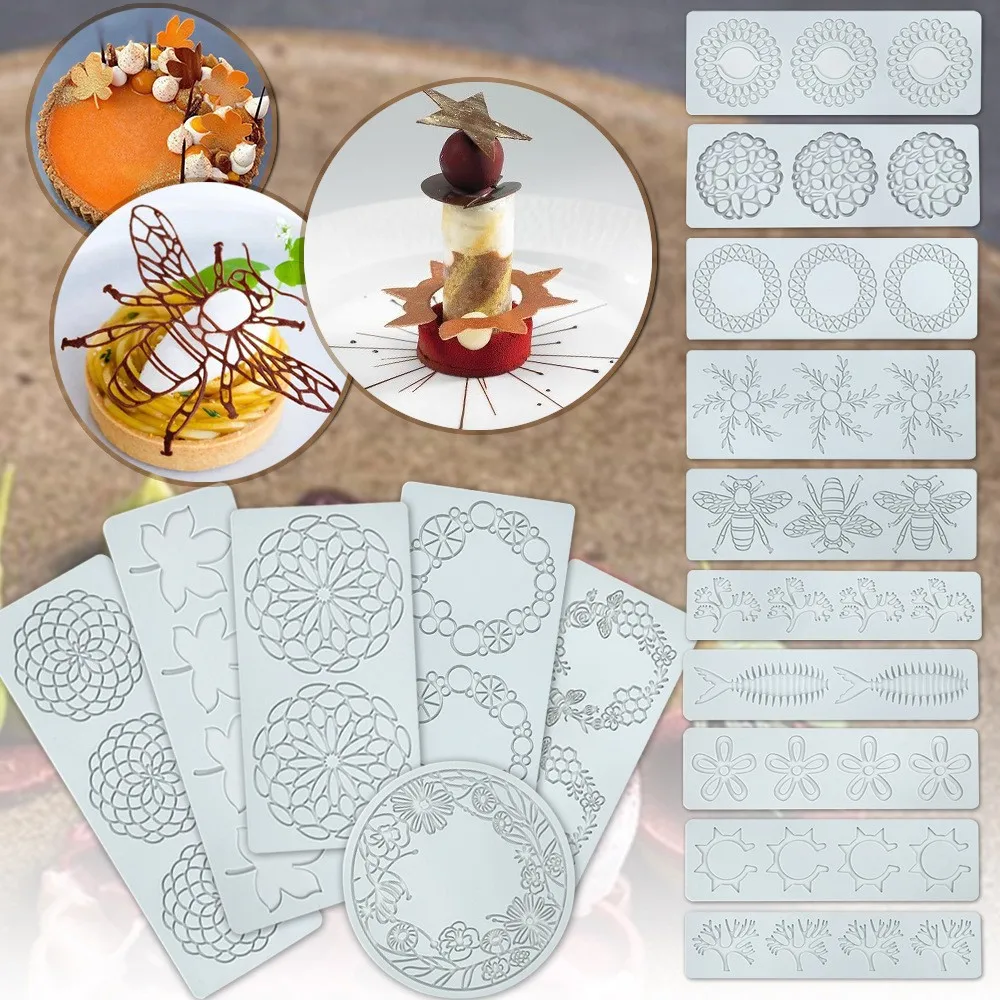 Circular Flower Wreath Lace Mat Cake Sugar Mold Pebbles Bee Shape DIY Dessert Tray Decoration Silicone Mould Kitchen Baking Tool
Circular Flower Wreath Lace Mat Cake Sugar Mold Pebbles Bee Shape DIY Dessert Tray Decoration Silicone Mould Kitchen Baking Tool