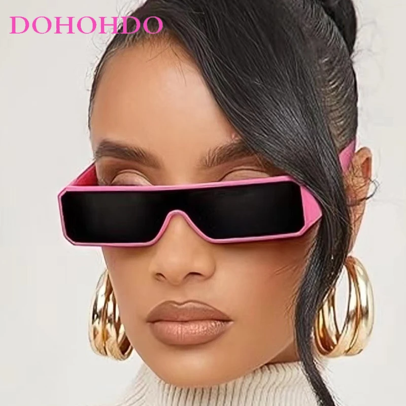 Vintage Integrated Rectangle Women Sunglasses For New Trendy Luxury Brand Designer Men Outdoors Travel Sun Glasses Female UV400
Vintage Integrated Rectangle Women Sunglasses For New Trendy Luxury Brand Designer Men Outdoors Travel Sun Glasses Female UV400