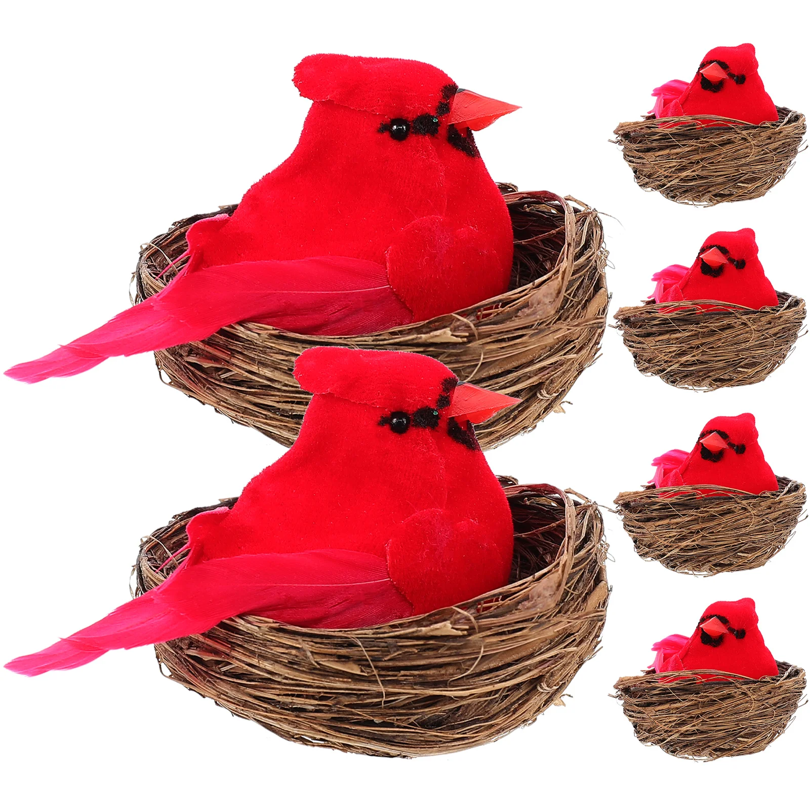 Mini Wreaths Christmas Decoration Bird Fake Statue with Clip Natural Figurine Tree Simulation Adorn
Mini Wreaths Christmas Decoration Bird Fake Statue with Clip Natural Figurine Tree Simulation Adorn