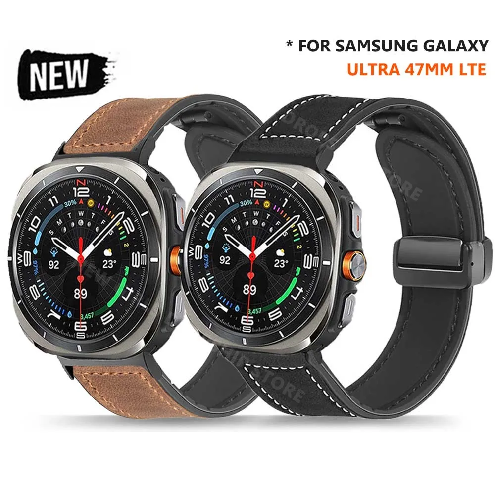 For Samsung Galaxy Watch Ultra LTE Magnetic Strap Silicone Sport Bracelet For Samsung Watch Ultra 47mm Replaceable Watchband
For Samsung Galaxy Watch Ultra LTE Magnetic Strap Silicone Sport Bracelet For Samsung Watch Ultra 47mm Replaceable Watchband