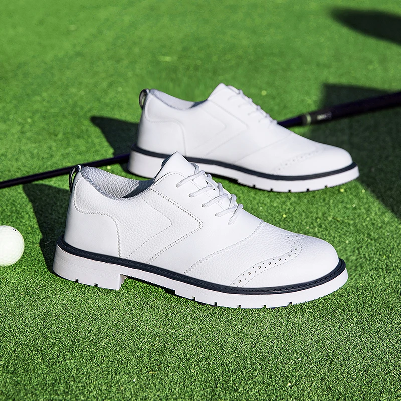 Hot New Outdoor Casual Fashion Walking Shoes White Fixed Spikes Men's Golf Shoes Men's Golf Shoes Very Good
Hot New Outdoor Casual Fashion Walking Shoes White Fixed Spikes Men's Golf Shoes Men's Golf Shoes Very Good