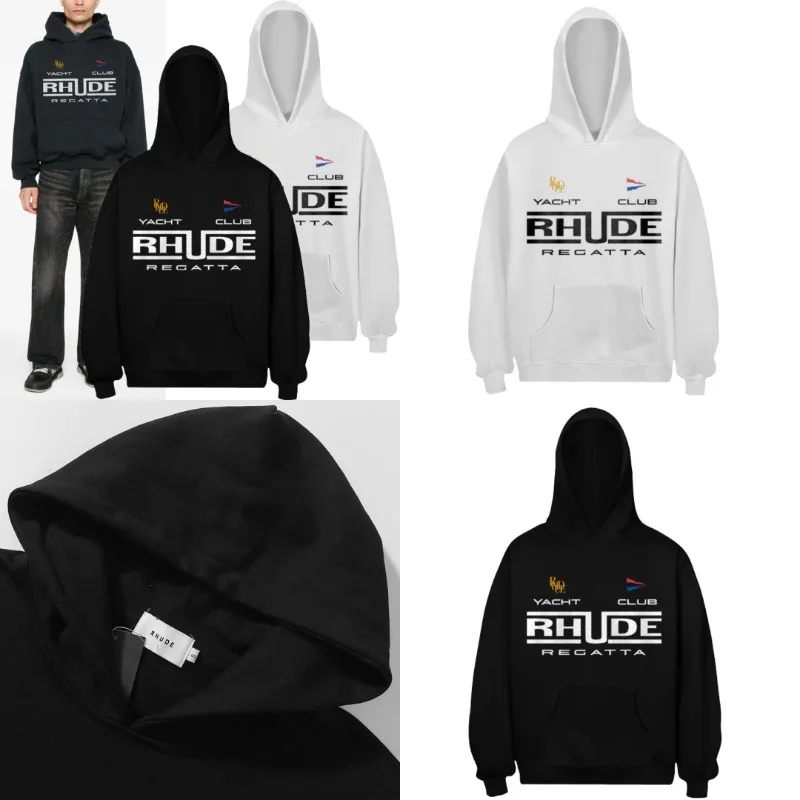 Stock New Arrival High Quality Hip Hop Rhude Hoodie Streetwear Trend Pullover Men Women Casual Loose Printed Hooded Sweatshirt
Stock New Arrival High Quality Hip Hop Rhude Hoodie Streetwear Trend Pullover Men Women Casual Loose Printed Hooded Sweatshirt