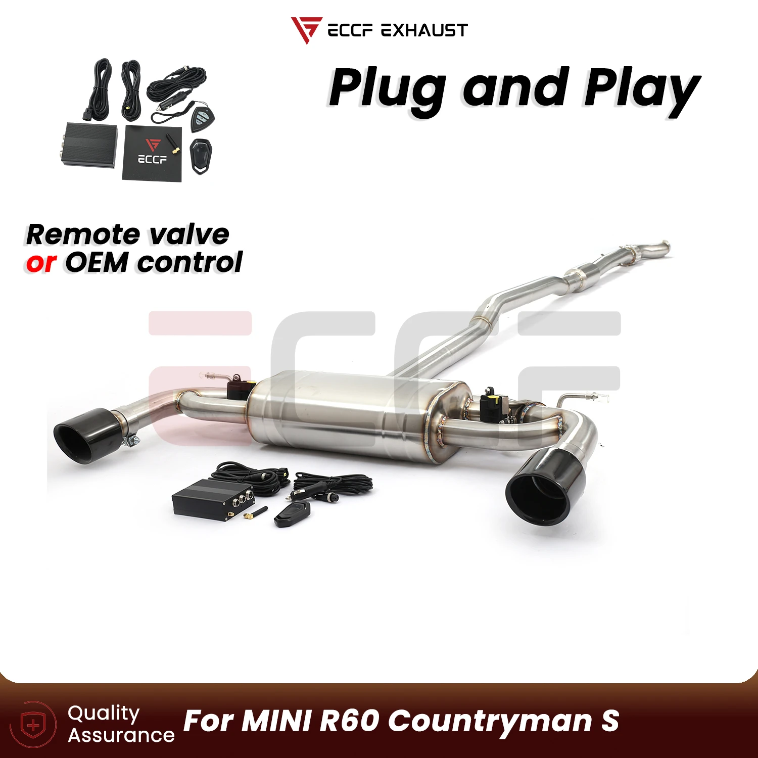 Sporty Stainless steel Catback Exhaust FOR MINI R60 Countryman S Aggressive Exhaust Sound Plug and Play Performance Upgrade
Sporty Stainless steel Catback Exhaust FOR MINI R60 Countryman S Aggressive Exhaust Sound Plug and Play Performance Upgrade