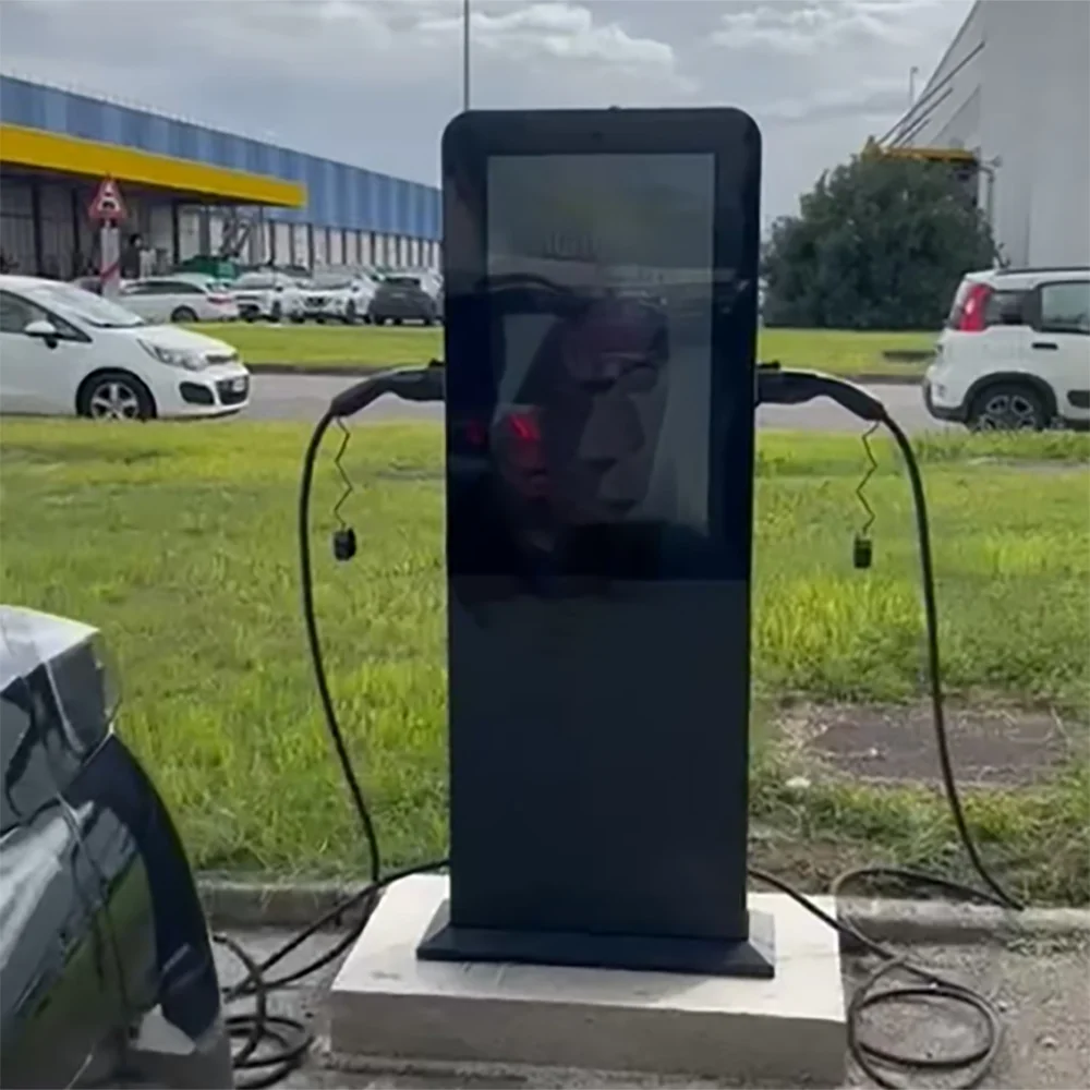 Car Charger Commercial Use Fast Charging Station New Energy Vehicle Charging Pile with Advertising Display 14kW 22kW 44kW
Car Charger Commercial Use Fast Charging Station New Energy Vehicle Charging Pile with Advertising Display 14kW 22kW 44kW