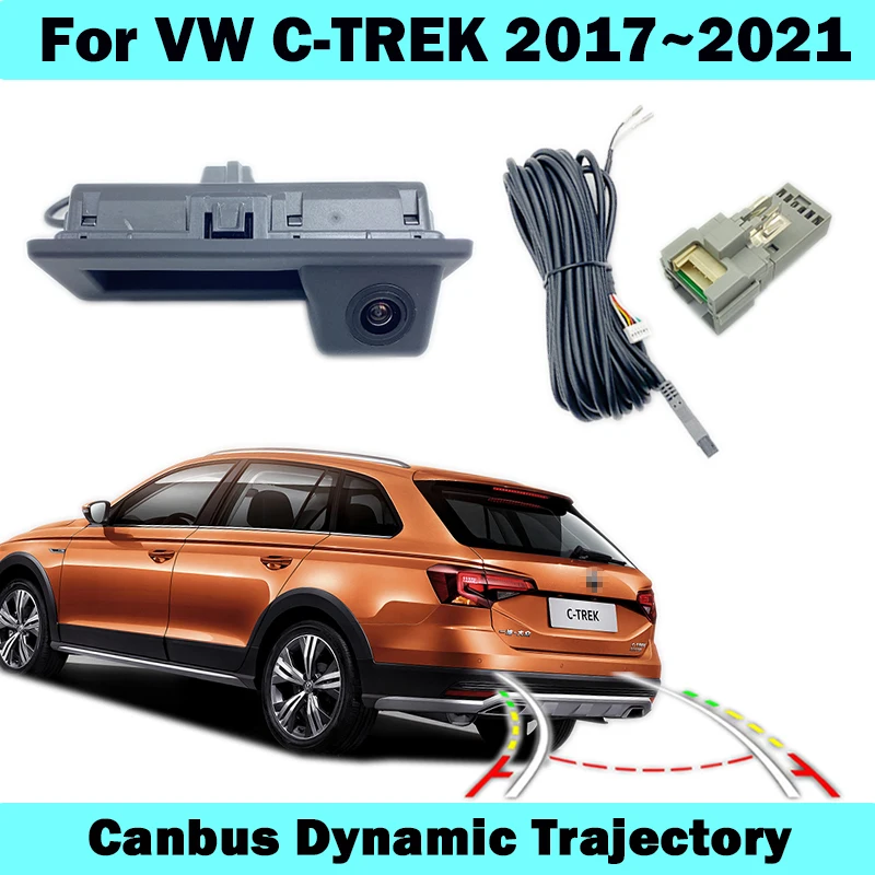 HICAMRUI Rear Buckup Camera for VW C-TREK C TREK7 2017 to 2021 Canbus Dynamic Trajectory Plug and Play without coding
HICAMRUI Rear Buckup Camera for VW C-TREK C TREK7 2017 to 2021 Canbus Dynamic Trajectory Plug and Play without coding
