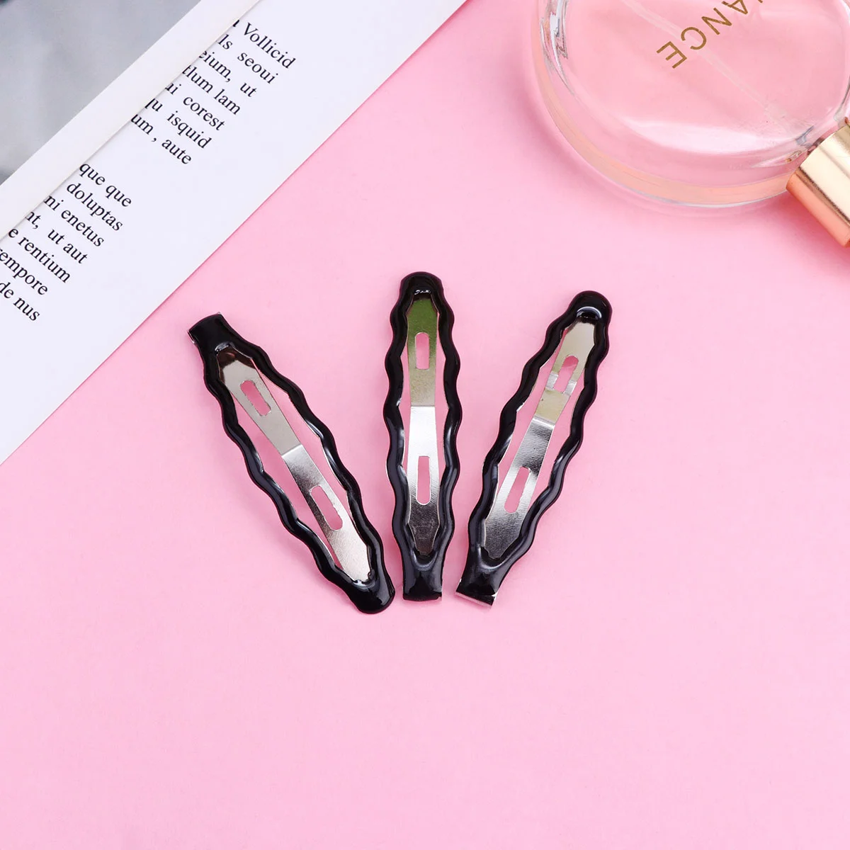 24pcs Simple Hair Clips Wave Design Hairpins Fashion Snap Clip Hair Accessories for Kids Girls Women
24pcs Simple Hair Clips Wave Design Hairpins Fashion Snap Clip Hair Accessories for Kids Girls Women