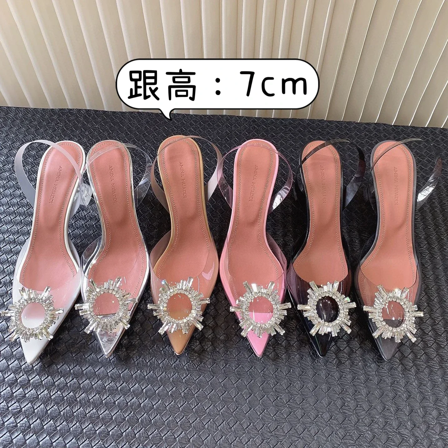 Buy Ladies Sunflower Diamond High Heel Pointed Diamond Buckle Back Hollow Thin Heel Transparent Sandals Fairy
Buy Ladies Sunflower Diamond High Heel Pointed Diamond Buckle Back Hollow Thin Heel Transparent Sandals Fairy