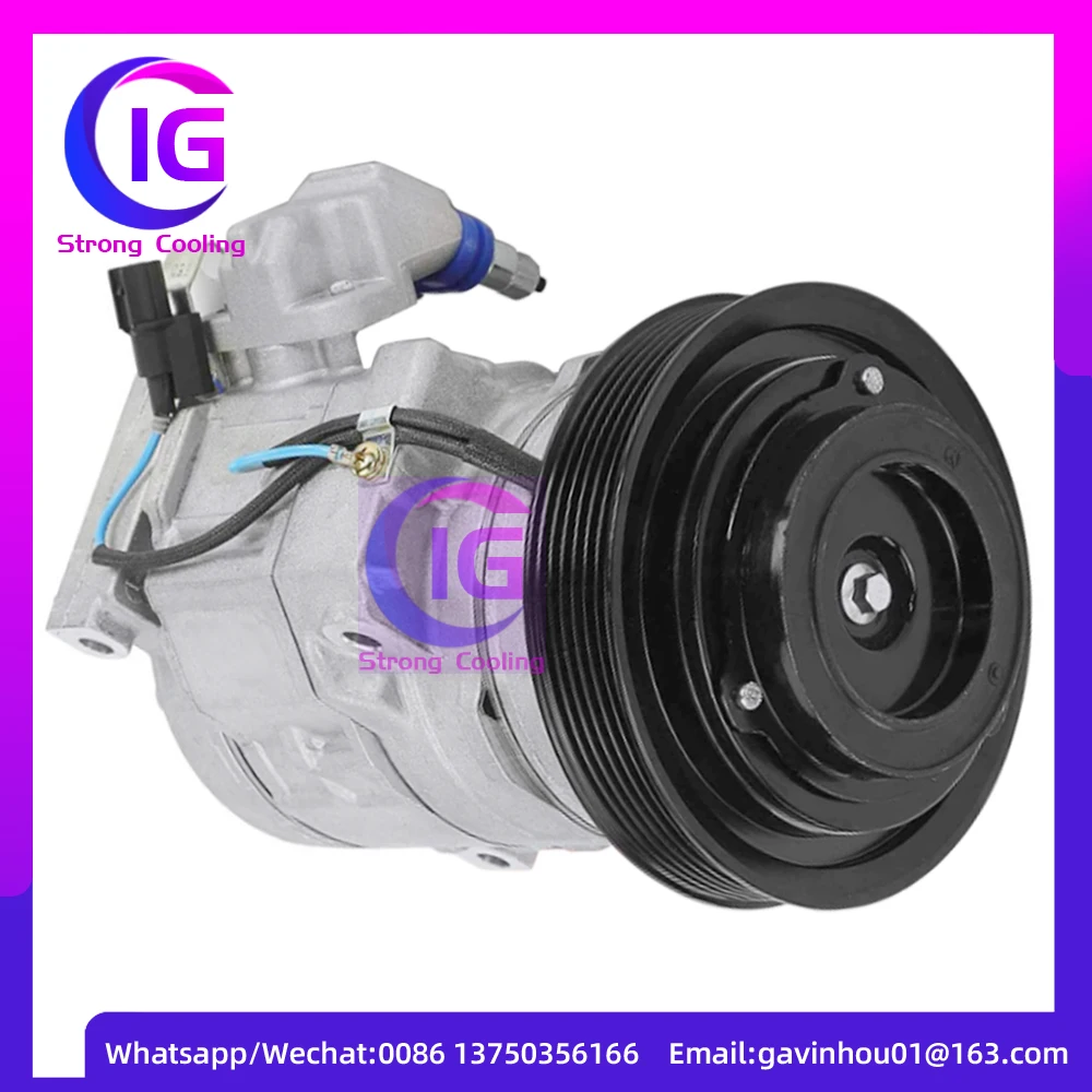 10SR15C 7PK AC Compressor for Honda 2.4L 2008-2012 38810R70A01 388105G0A01 447260-6951 60-02377NC 471-1000 471-1634 471-1636
10SR15C 7PK AC Compressor for Honda 2.4L 2008-2012 38810R70A01 388105G0A01 447260-6951 60-02377NC 471-1000 471-1634 471-1636