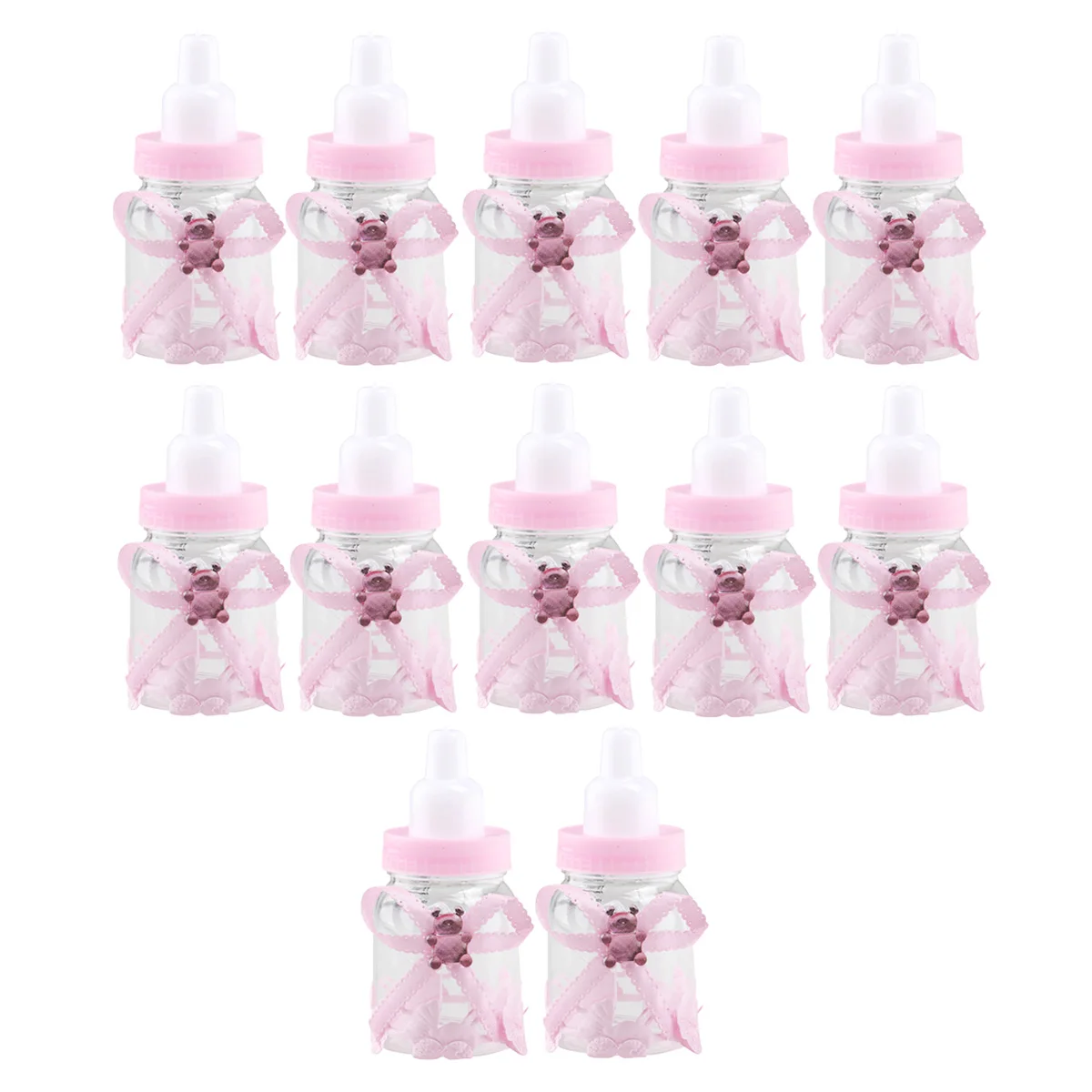 12pcs Feeder Style Pink Candy Bottle Gift Box Shower Favors 9Cm Height 4Cm Diameter Plastic Party Favor Boxes
12pcs Feeder Style Pink Candy Bottle Gift Box Shower Favors 9Cm Height 4Cm Diameter Plastic Party Favor Boxes