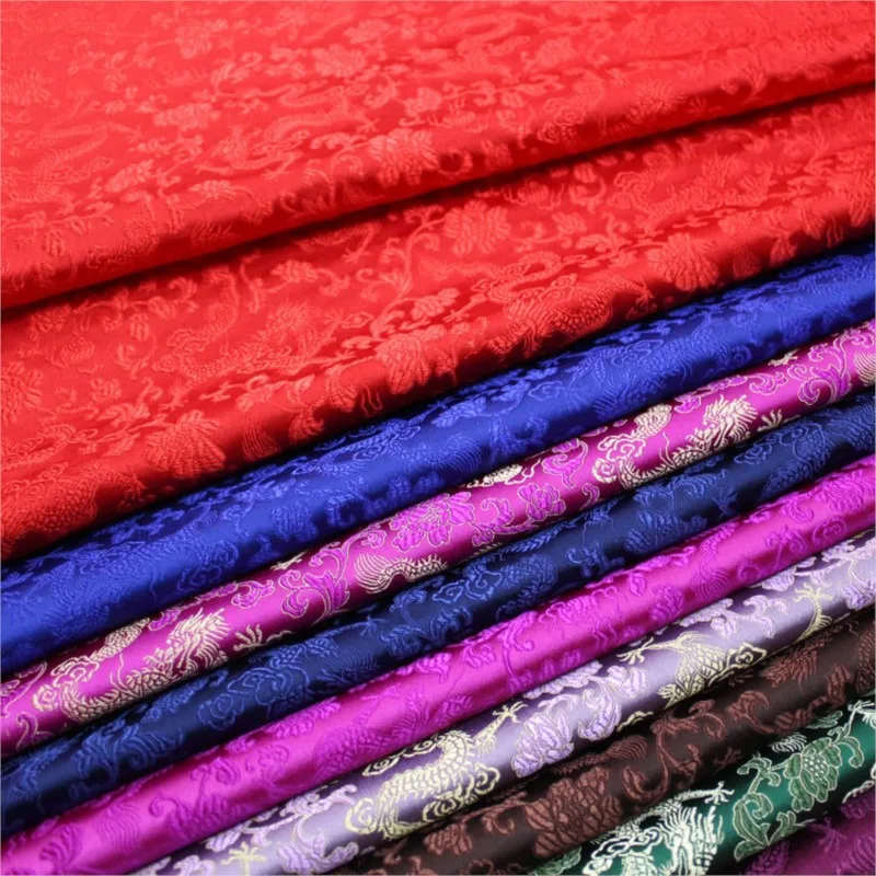 Chinese-style cheongsam woven silk satin hand-packaged fabric jacquard brocade weave
Chinese-style cheongsam woven silk satin hand-packaged fabric jacquard brocade weave