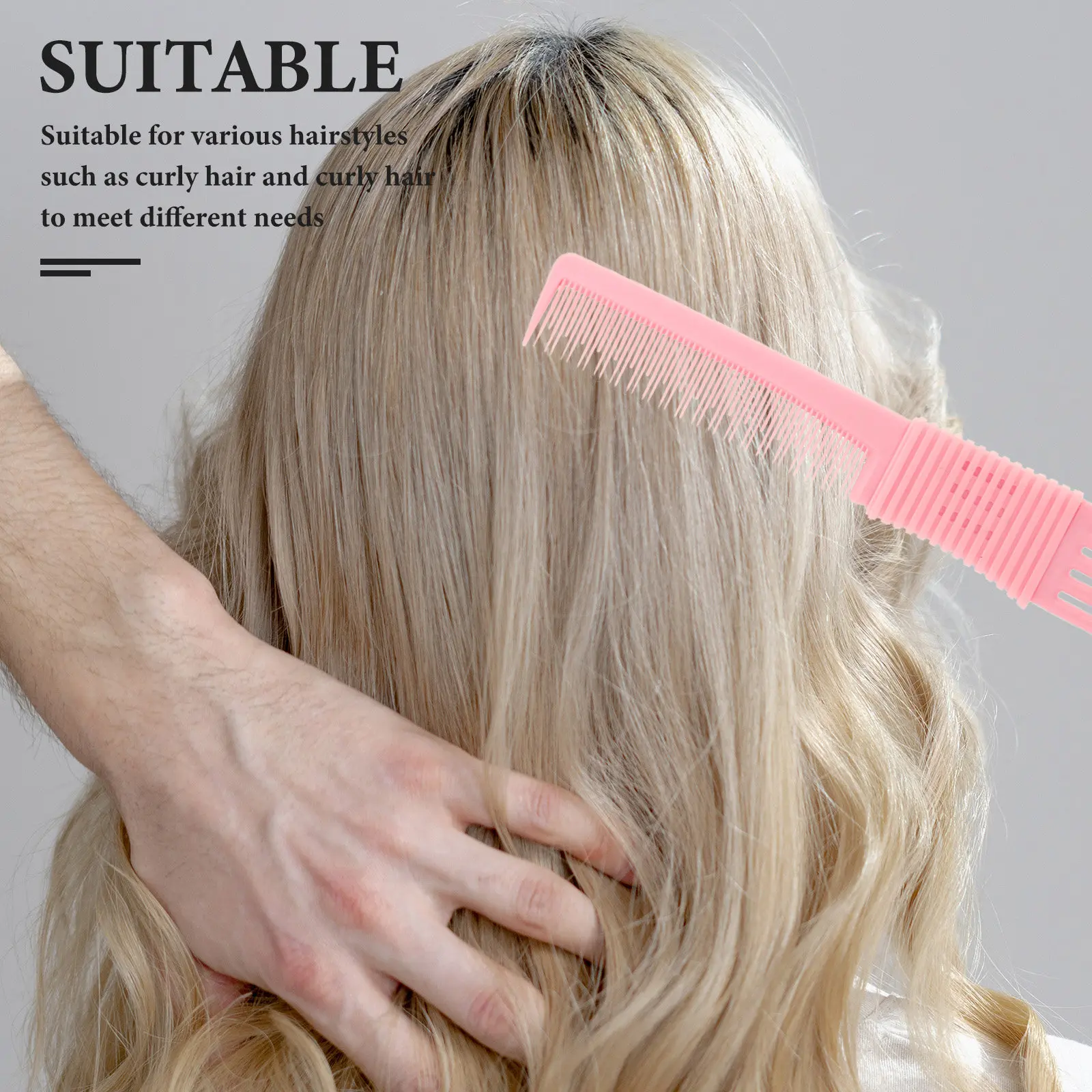 4Pcs Professional Hair Comb Set Guiding Massage Teasing Clip Pintail Combs Carbon Fiber Antistatic Hair Styling Tools for Men
4Pcs Professional Hair Comb Set Guiding Massage Teasing Clip Pintail Combs Carbon Fiber Antistatic Hair Styling Tools for Men