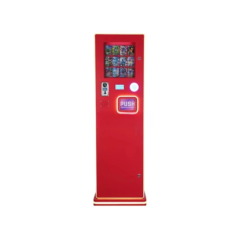 Factory Bulk Transaction Single Card Packaging Flat Sticker Pocket Card Vending Machine
Factory Bulk Transaction Single Card Packaging Flat Sticker Pocket Card Vending Machine