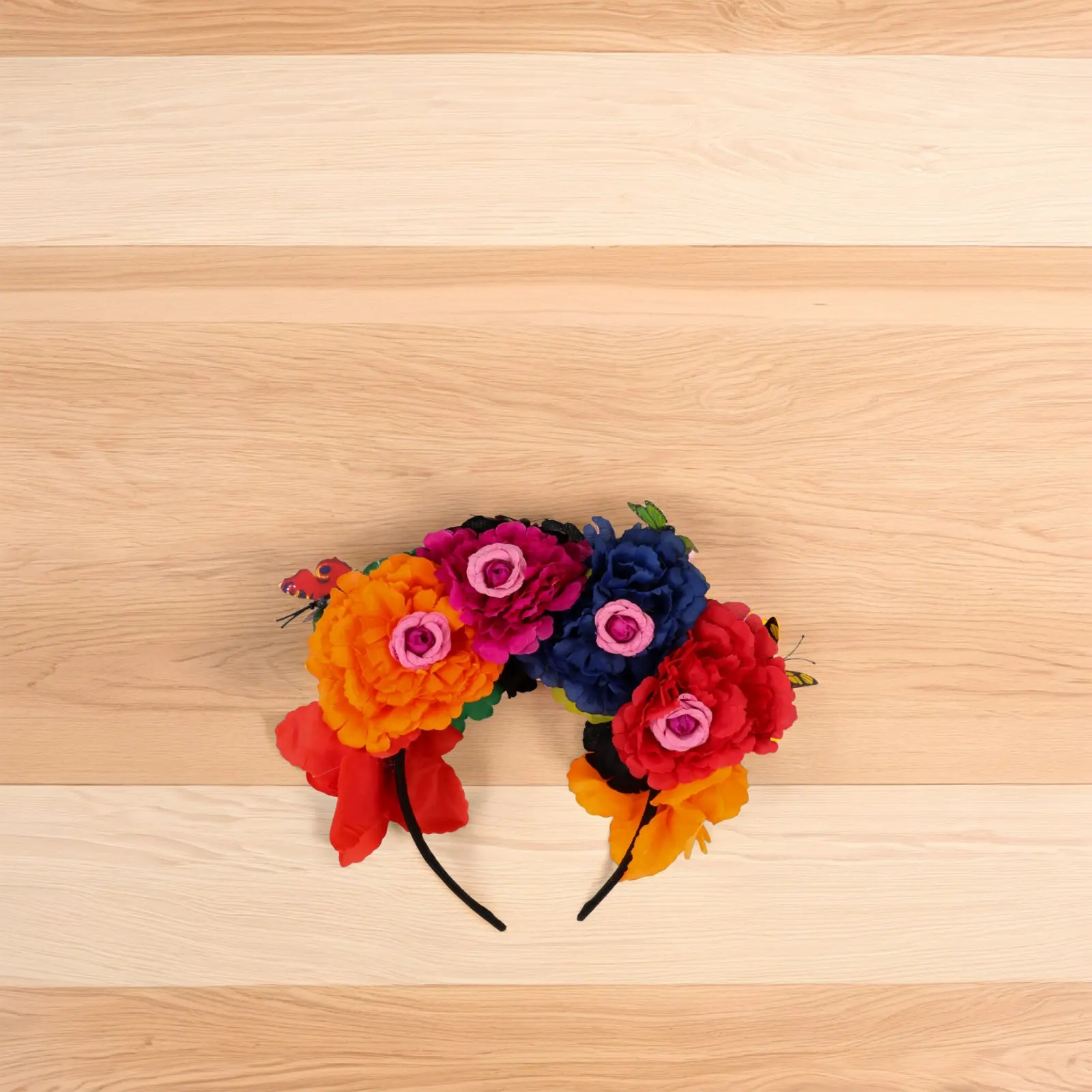 Butterfly Rose Flower Headband Fabric Halloween Party Women Floral Crown Headdress Costume Ornament Rose Flower Crown Headband
Butterfly Rose Flower Headband Fabric Halloween Party Women Floral Crown Headdress Costume Ornament Rose Flower Crown Headband