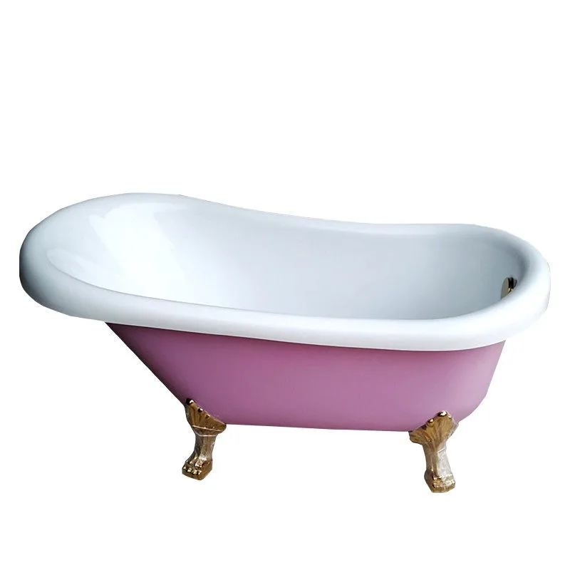 Небольшая отдельностоящая акриловая ванна для взрослых
Небольшая отдельностоящая акриловая ванна для взрослых