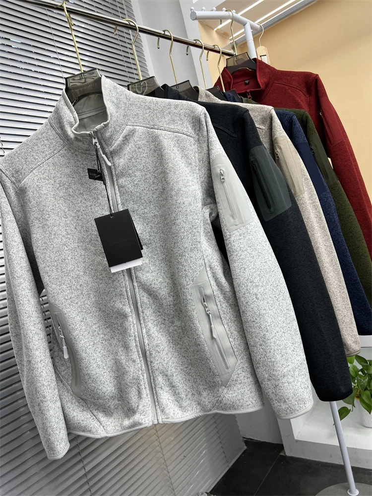 Men's High Elastic Fce Lined Stand Collar Jaet Outdoor Warmth Moisture ng Autumn Winter Faion Urban Sle Long Sl...
Men's High Elastic Fce Lined Stand Collar Jaet Outdoor Warmth Moisture ng Autumn Winter Faion Urban Sle Long Sl...