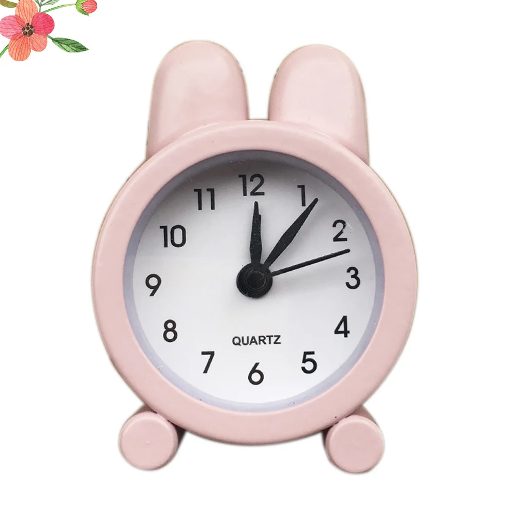 Rabbit Ear Alarm Pink Metal Desktop Decor For Bedroom Dorm Silent Wake-Up Device Bedside Clock For Students Simple Alarm Clock
Rabbit Ear Alarm Pink Metal Desktop Decor For Bedroom Dorm Silent Wake-Up Device Bedside Clock For Students Simple Alarm Clock