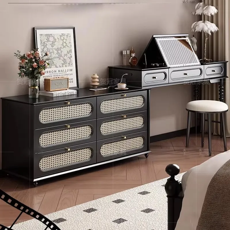 Storage French Dressing Table Mirror Vintage Rattan Black Dressing Table Large Women Tocador Coiffeuse De Chambre Furniture Home
Storage French Dressing Table Mirror Vintage Rattan Black Dressing Table Large Women Tocador Coiffeuse De Chambre Furniture Home