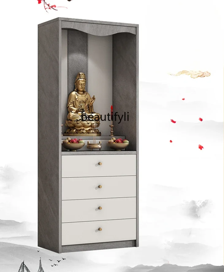 l Buddha Shrine Modern Light Luxury Altar Household Altar Incense Desk Buddha Cabinet
l Buddha Shrine Modern Light Luxury Altar Household Altar Incense Desk Buddha Cabinet