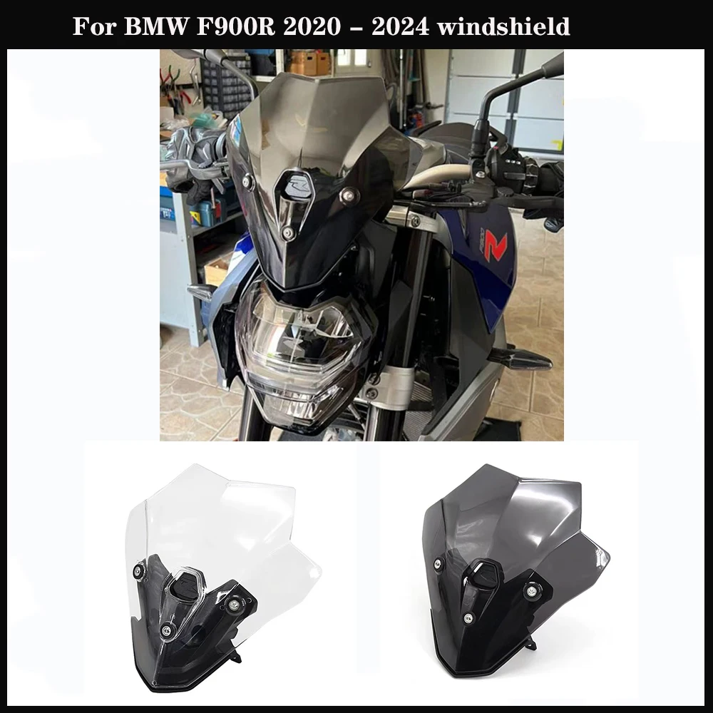 Windshield glass For BMW F900R 2020 - 2024 model year windshield Motorcycle Sport Windshield Viser Visor Deflector WindScreen
Windshield glass For BMW F900R 2020 - 2024 model year windshield Motorcycle Sport Windshield Viser Visor Deflector WindScreen
