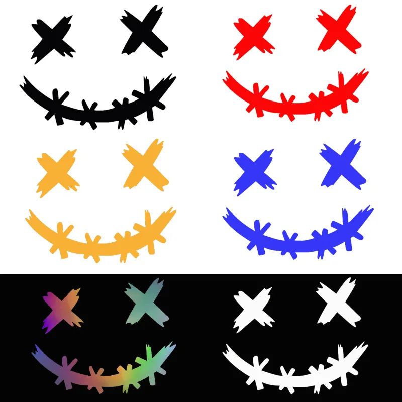 Car Sticker Demon Smiling Face Stickers Motorcycle Helmet Stickers Reflective Waterproof Smile Face Decal Auto Body Decoration
Car Sticker Demon Smiling Face Stickers Motorcycle Helmet Stickers Reflective Waterproof Smile Face Decal Auto Body Decoration