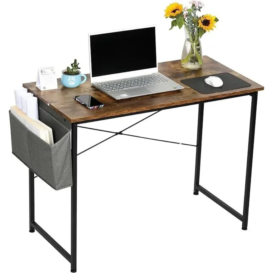 Computer Desk Small Office Desk 40 Inch Writing Desks Small Space Desk Study Table Modern Simple Style Worktable with Storage B
Computer Desk Small Office Desk 40 Inch Writing Desks Small Space Desk Study Table Modern Simple Style Worktable with Storage B