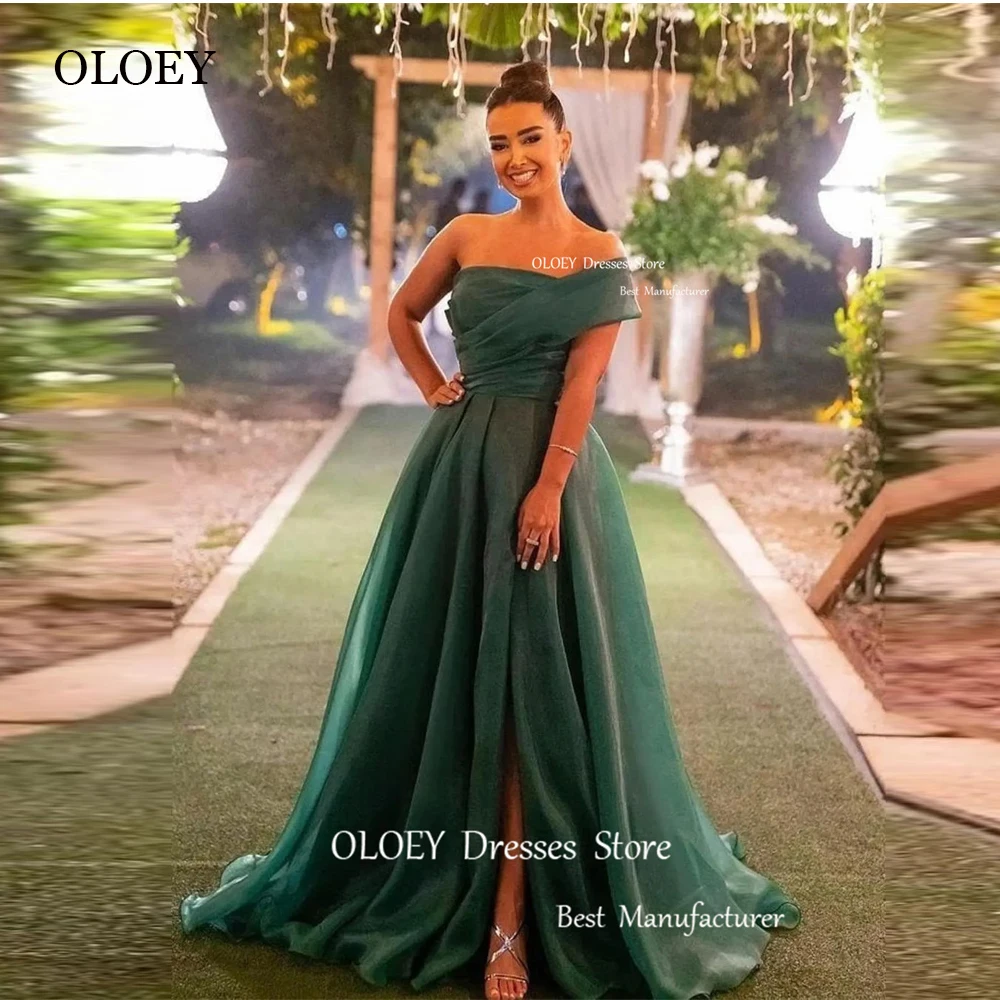 OLOEY Green Silk Organza A Line Prom Dresses Arabic Women One Shoulder Split Long Evening Gowns For Wedding Party Vestidos
OLOEY Green Silk Organza A Line Prom Dresses Arabic Women One Shoulder Split Long Evening Gowns For Wedding Party Vestidos