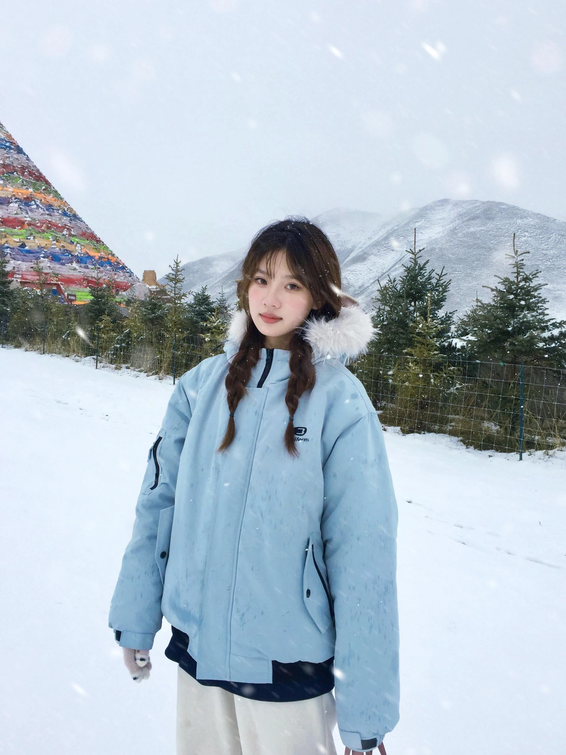 Korean Sle Women's Thiened Fce Lined Parka Jaet Winter Warm Cotton Coat Long Sve Zipper Closure Hooded Casual Wear
Korean Sle Women's Thiened Fce Lined Parka Jaet Winter Warm Cotton Coat Long Sve Zipper Closure Hooded Casual Wear