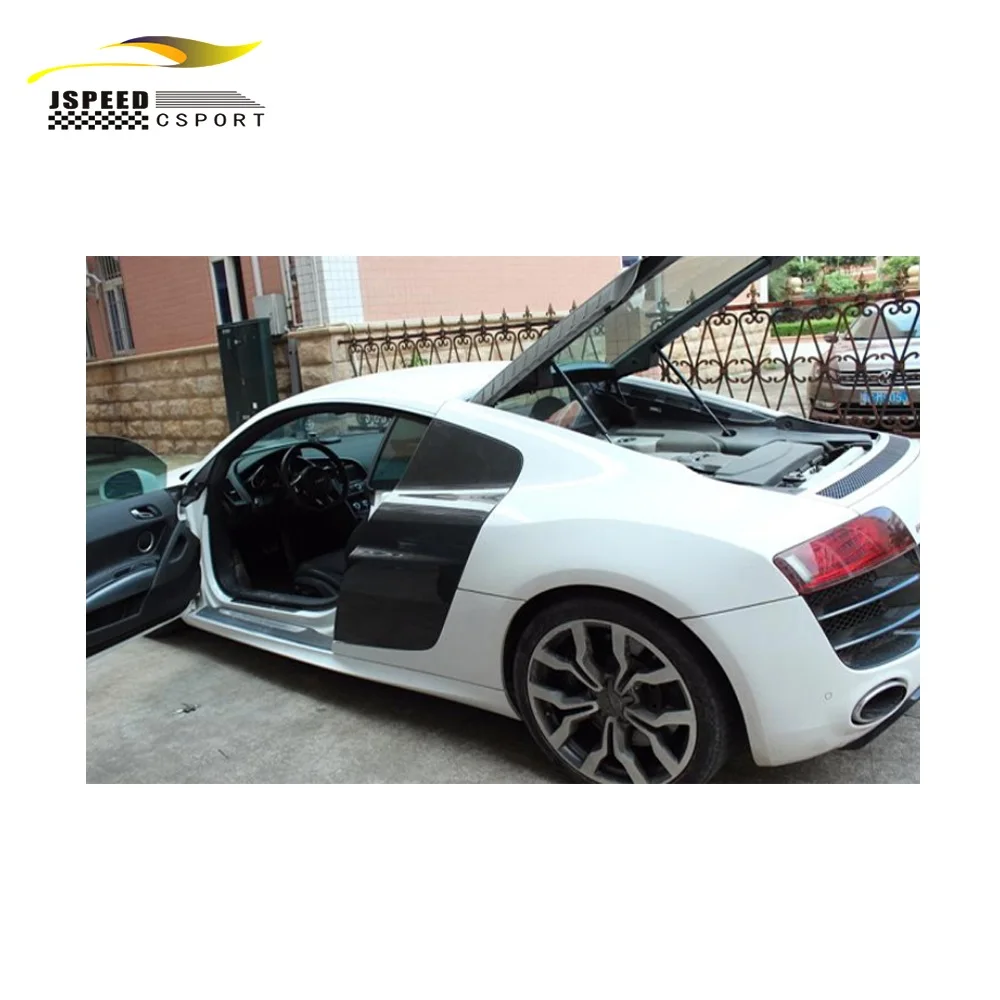 Suitable for Audi R8 V8 V10 Sports car 2008-15 True carbon side door mudguard blade trim 2PC
Suitable for Audi R8 V8 V10 Sports car 2008-15 True carbon side door mudguard blade trim 2PC