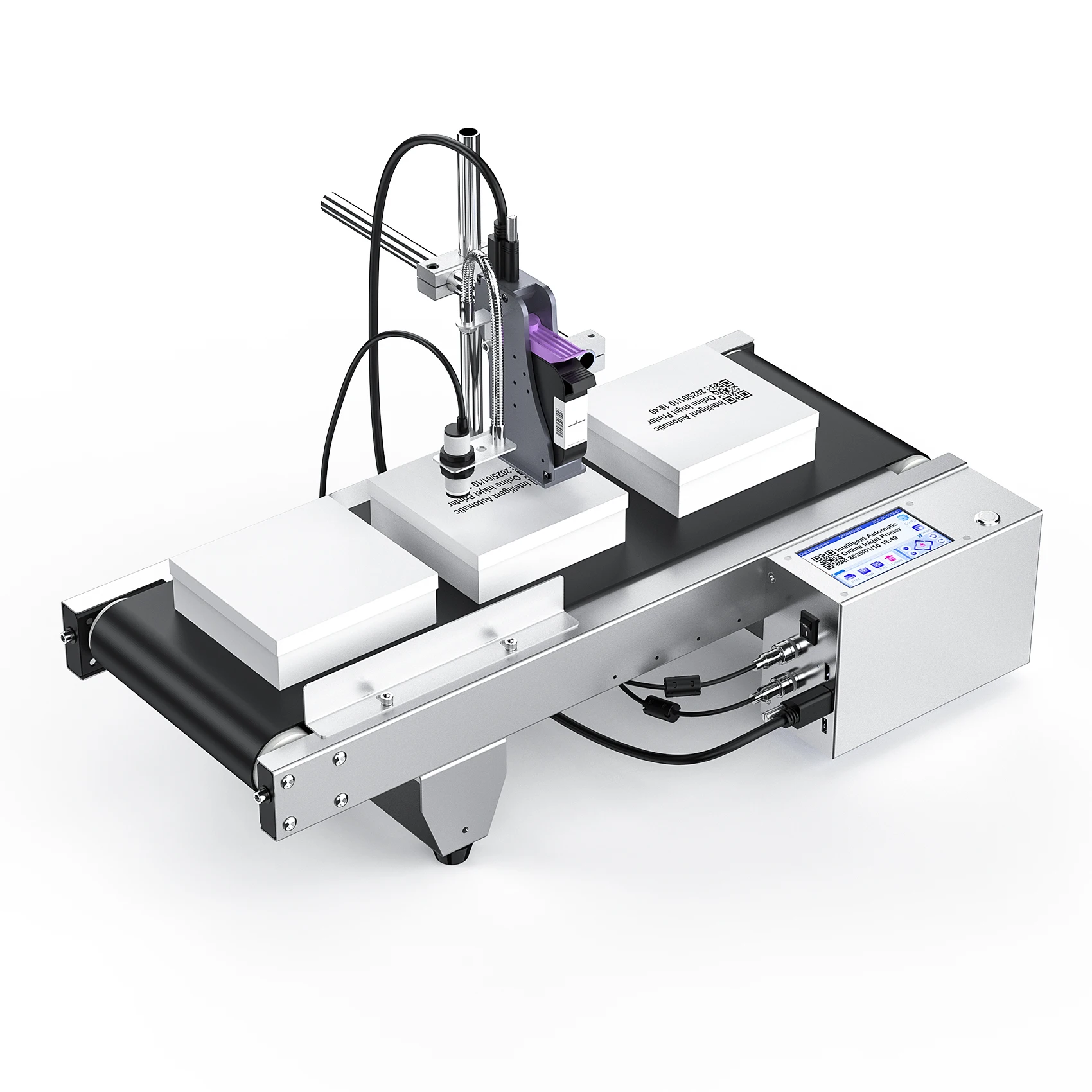 WELCZEK JS350 Automatic Inkjet Coding Machine with Conveyor Belt | 2-12.7mm Online Inkjet Printer for Dates,Batch Number etc
WELCZEK JS350 Automatic Inkjet Coding Machine with Conveyor Belt | 2-12.7mm Online Inkjet Printer for Dates,Batch Number etc