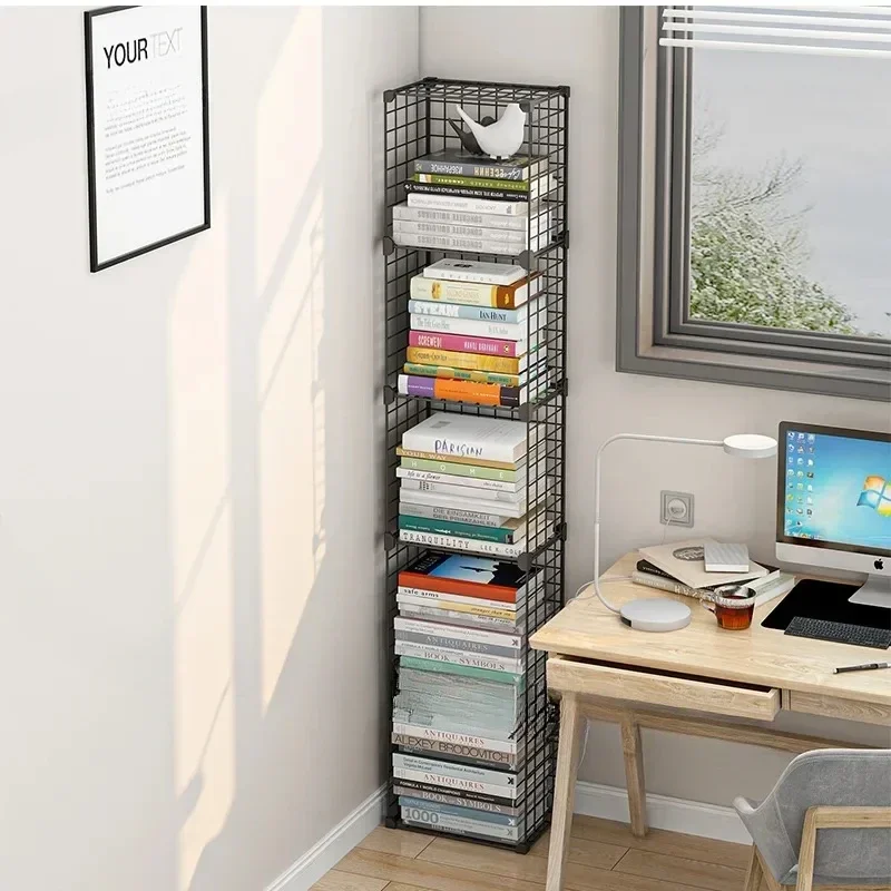 Long - lasting Bookshelf Grids Wire Display Storage Rack Stand High Quality Metal Cube Living Room Bookcase Steel Living Room Fu
Long - lasting Bookshelf Grids Wire Display Storage Rack Stand High Quality Metal Cube Living Room Bookcase Steel Living Room Fu