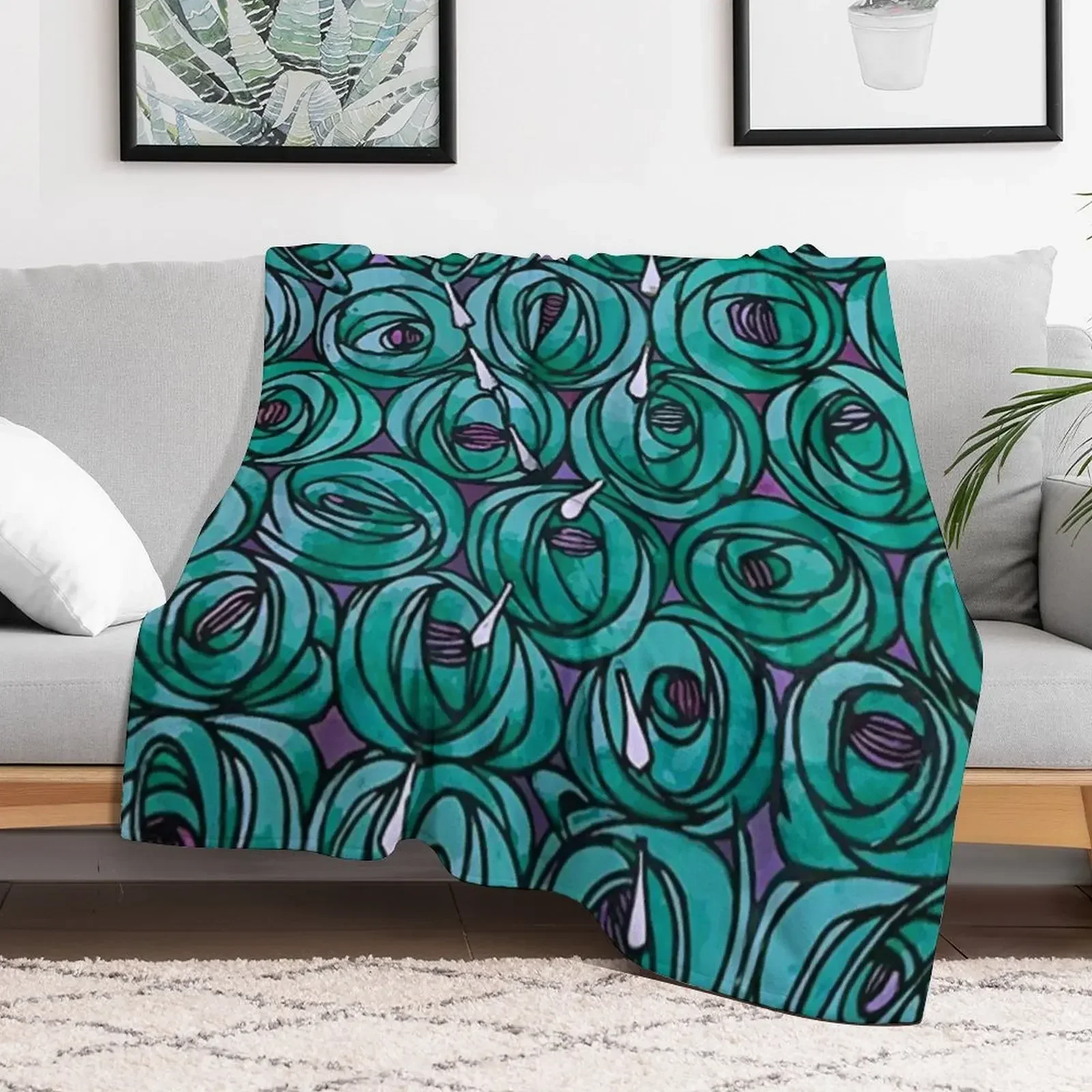 Charles Rennie Mackintosh - Rosesteardrops,green Throw Blanket Blankets Sofas Of Decoration Bed Fashionable Flannels Blankets
Charles Rennie Mackintosh - Rosesteardrops,green Throw Blanket Blankets Sofas Of Decoration Bed Fashionable Flannels Blankets