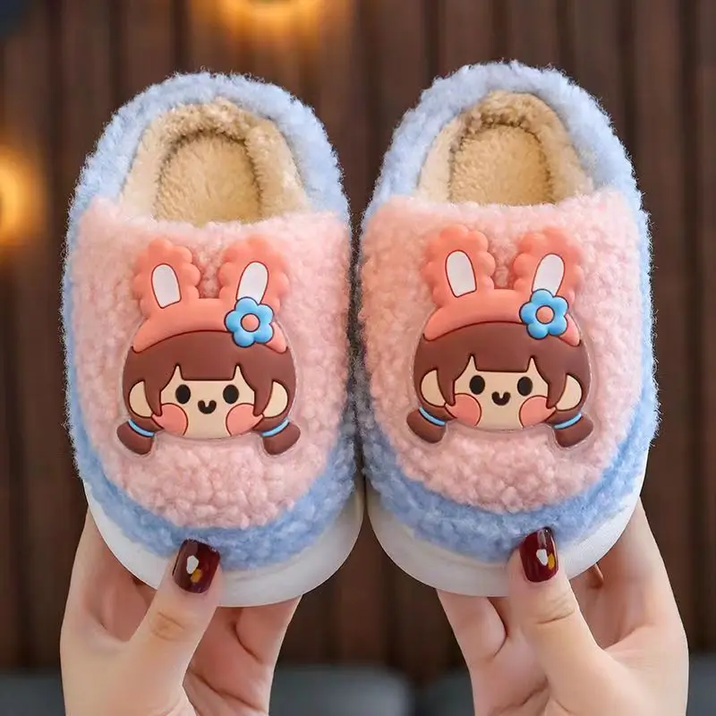 New Winter Kid Slippers Popular Girl Kids Size Warm Cute cartoon Baby Slipper Plush Soft Indoor Home Child Shoes
New Winter Kid Slippers Popular Girl Kids Size Warm Cute cartoon Baby Slipper Plush Soft Indoor Home Child Shoes