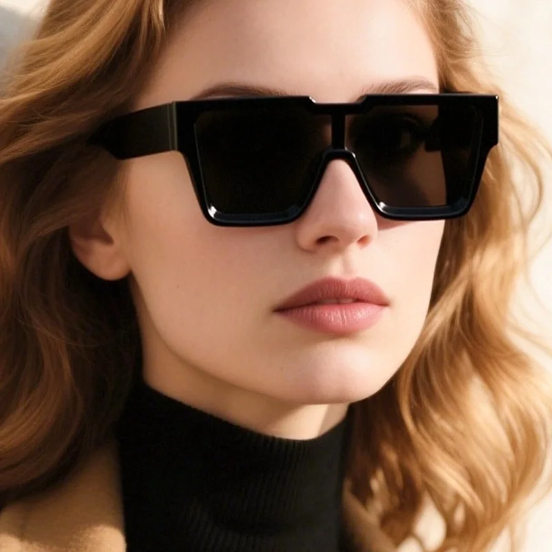 Sunglasses Men Women Square Fashion Thick One-piece Brand Luxury Designer Retro Outdoor Holiday Gifts Accessory gafas de sol Eye
Sunglasses Men Women Square Fashion Thick One-piece Brand Luxury Designer Retro Outdoor Holiday Gifts Accessory gafas de sol Eye