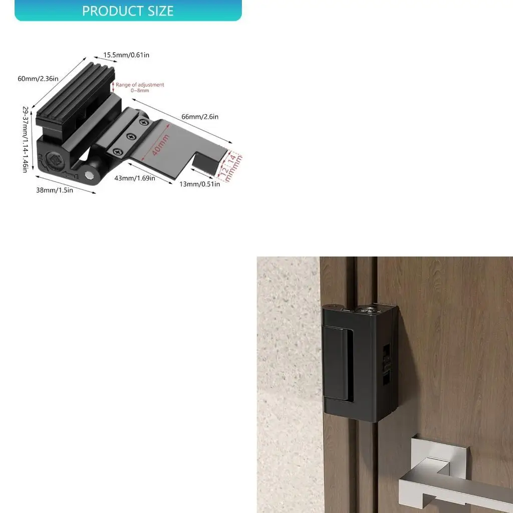 Portable Door Lock Adjustable Knob Security Door Reinforcement Lock For Home Apartment Travel Security
Portable Door Lock Adjustable Knob Security Door Reinforcement Lock For Home Apartment Travel Security