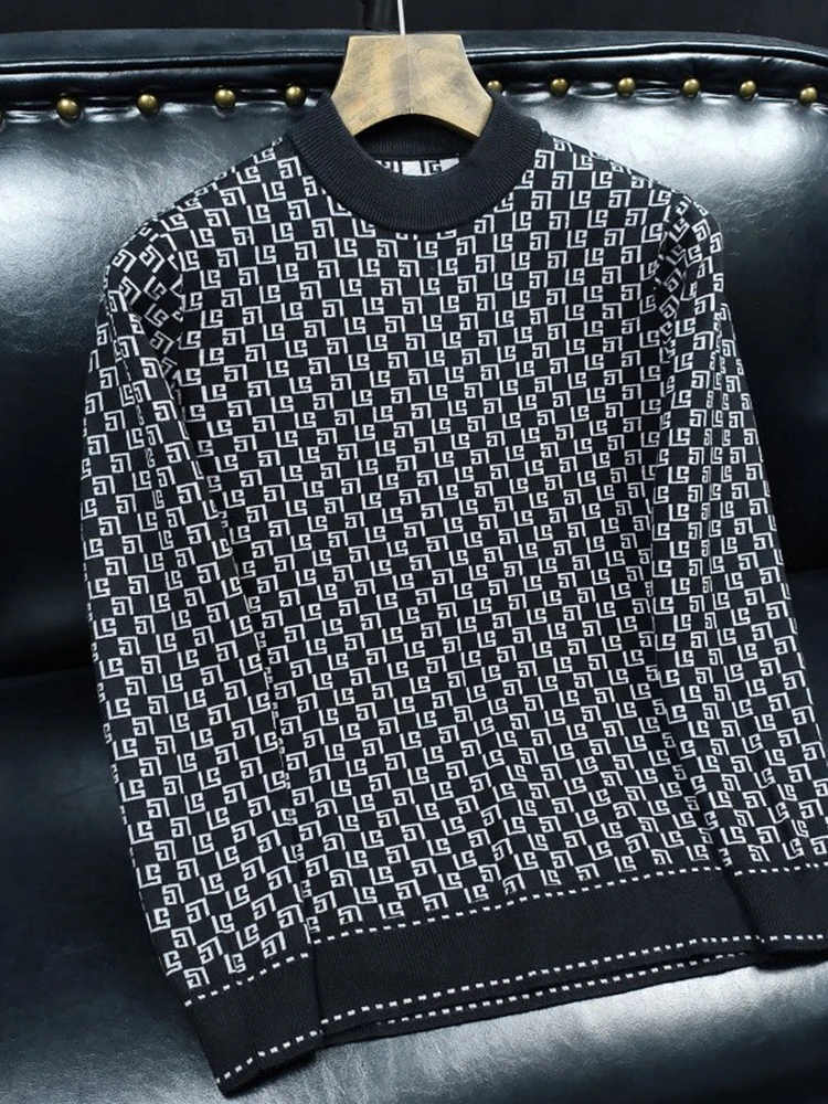 Velvet Knit Sweater Men's Faion Autumn Winter New Sle Woolen Knitted Top Casual Slim Fit Embroidery round Ne Skin-friendly
Velvet Knit Sweater Men's Faion Autumn Winter New Sle Woolen Knitted Top Casual Slim Fit Embroidery round Ne Skin-friendly