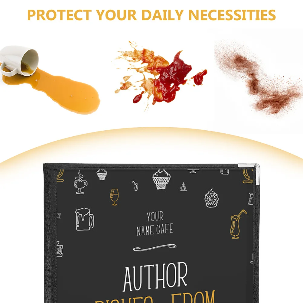 2Pcs Transparent Menu Binder Clear PVC Loose-Leaf Folder for Restaurant Kitchen Menu Covers Protective Sleeves
2Pcs Transparent Menu Binder Clear PVC Loose-Leaf Folder for Restaurant Kitchen Menu Covers Protective Sleeves