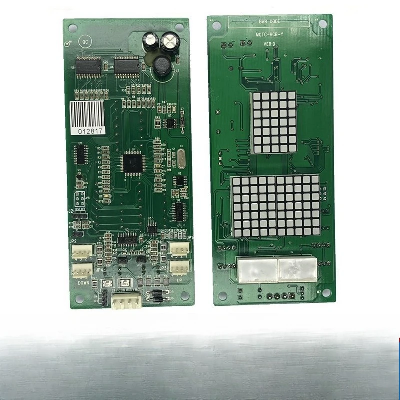 Детали подходят для платы вызова лифта Yongri MCTC HCB Y, доска отображения иностранных жестов, плата связи ESE Contract
Детали подходят для платы вызова лифта Yongri MCTC HCB Y, доска отображения иностранных жестов, плата связи ESE Contract